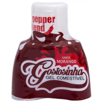 Gostosinha Gel Comestível Morango - 25g - Pepper Blend