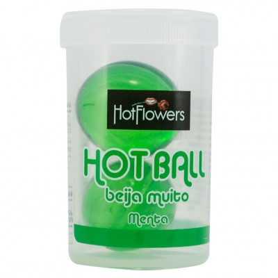 Hot Ball Comestível Beija Muito Menta - 4g - Hot Flowers