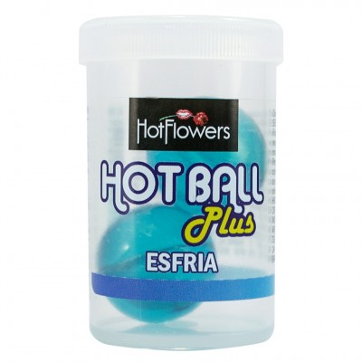 Hot Ball Plus Esfria Bolinha do Prazer Hot Flowers