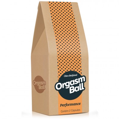 Orgasm Ball Performance - Bolinhas Explosivas Beijáveis Retardante - 2 unidades