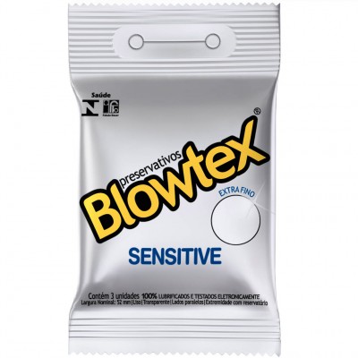 Preservativo Blowtex Sensitive - 3 unidades