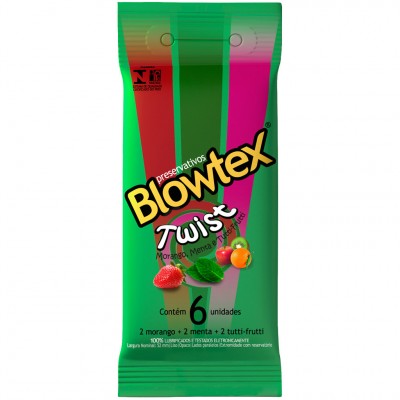 Preservativo Blowtex Twist - 6 unidades