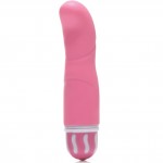 Cupid Series Pink Baby - Vibrador em Soft Silicone com 8 Velocidades 14 x 3 cm