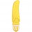 Cupid Series Yellow Honey II - Vibrador em Soft Silicone com 8 Velocidades 14 x 3,5 cm