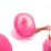 Pumpn' Play Bomba de Sucção Vaginal em Formato de Boca e Língua com Vibrador de Multi-velocidade - Rosa