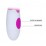 Vibrador Pretty Love Snappy em Silicone com Estimulador de Clitóris 19 x 3,5 cm - Rosa
